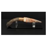 Bo Earls Handmade Horn Handle Knife