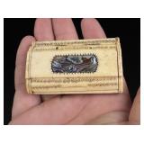 Whaler Made Whale Bone Snuff Box