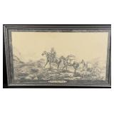 Calvin Boy Montana Blackfoot Indian Drawing