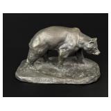 Philip R Goodwin Walking Bear Bronze