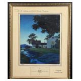 Twilight Maxfield Parrish Calendar Dakota Elevator