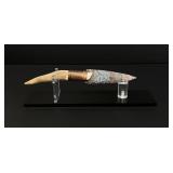 Bo Earls Handmade Horn Handle Knife
