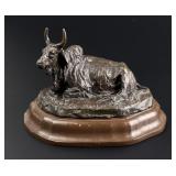 Bob Scriver Montana Rodeo Bull Bronze