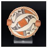 Acoma Pueblo Pottery Ashtray