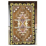 Exceptional Large Teec Nos Pos Navajo Indian Rug
