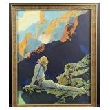 Wild Geese Maxfield Parrish Print