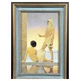 Egyptian Sculptor Egypt Maxfield Parrish Print