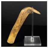 Montana Crow Indian Elk Horn Hide Scraper