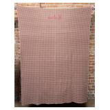 Santa Fe Railroad Coach Sleeping Car Wool Blanket