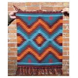 Navajo Indian Germantown Blanket Rug