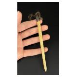 Ancient Thule Inuit Walrus Ivory Net Repair Tool