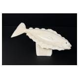 Dennis Pungowiyi Alaskan Inuit Carved Halibut
