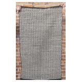 Navajo Indian Twill Saddle Blanket Rug