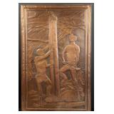 Wroclaw Poland University Copper Mining Plaque