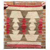 Navajo Indian Saddle Blanket Gallup Throw Rug