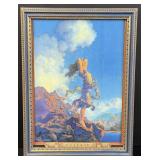 Ecstasy Maxfield Parrish Calendar Top