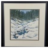 Walter Hook Rattlesnake Creek Painting