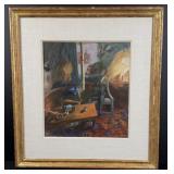 Robert Birmelin Smoke Filled Room Painting