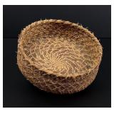 Coushatta Pine Needle Native American Basket