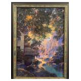 The Old Glen Mill Maxfield Parrish Print
