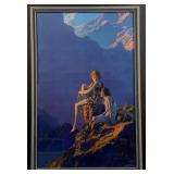 Contentment Maxfield Parrish Print