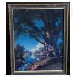 The Village Brook Maxfield Parrish Print