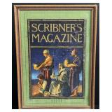 Scribners Magazine Cover Maxfield Parrish Print