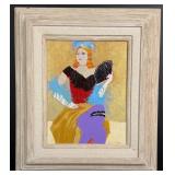 Louis De Mayo Dove Painting