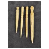 Whaler Made Whale Bone Bodkins