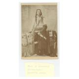 Wrenstead Idaho Nez Perce Indian Cabinet Photo