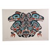 Allen Sanders Tlingit Eagle Painting