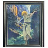 The Canyon Maxfield Parrish Print