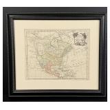 1781 French Map of North America