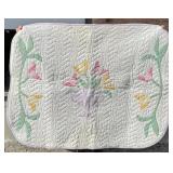 1930s Tulip Applique Quilt