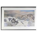 Nancy Glazier Sharp Eyes Coyote Print