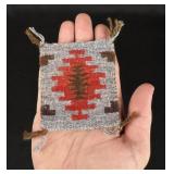 Navajo Indian Miniature Sampler Rug