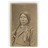 WG Chamberlain Ute Indian CDV Photo