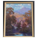 Sunlit Valley Maxfield Parrish Print