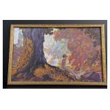 Dreaming Maxfield Parrish Print