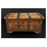 Cedar Treasure Chest Jewelry Box