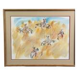King Kuka Prairie Warriors Blackfoot Painting