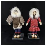 Alaskan Inuit Eskimo Yupik Dolls