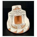 Mary Small Jemez Pueblo Pottery Horno Ashtray