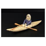 Elizabeth Driggs Alaskan Inuit Eskimo Kayaker