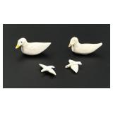 Alaskan Inuit Eskimo Ivory Sea Birds