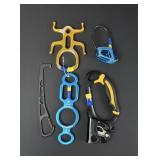 Collection of Mountain Rock Climbing Tools