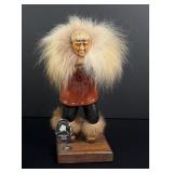 Alaskan Inuit Eskimo Statue