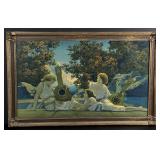 The Lute Players Maxfield Parrish Print