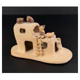 Hopi Pueblo Pottery Village House