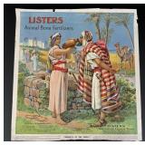 Listers Animal Bone Fertilizers Sign